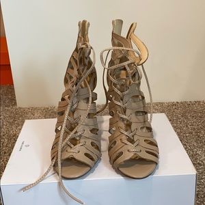 New NineWest Lace Up pumps